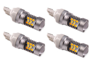 7443 LED Bulb HP24 LED Cool White Switchback Set of 4 Diode Dynamics