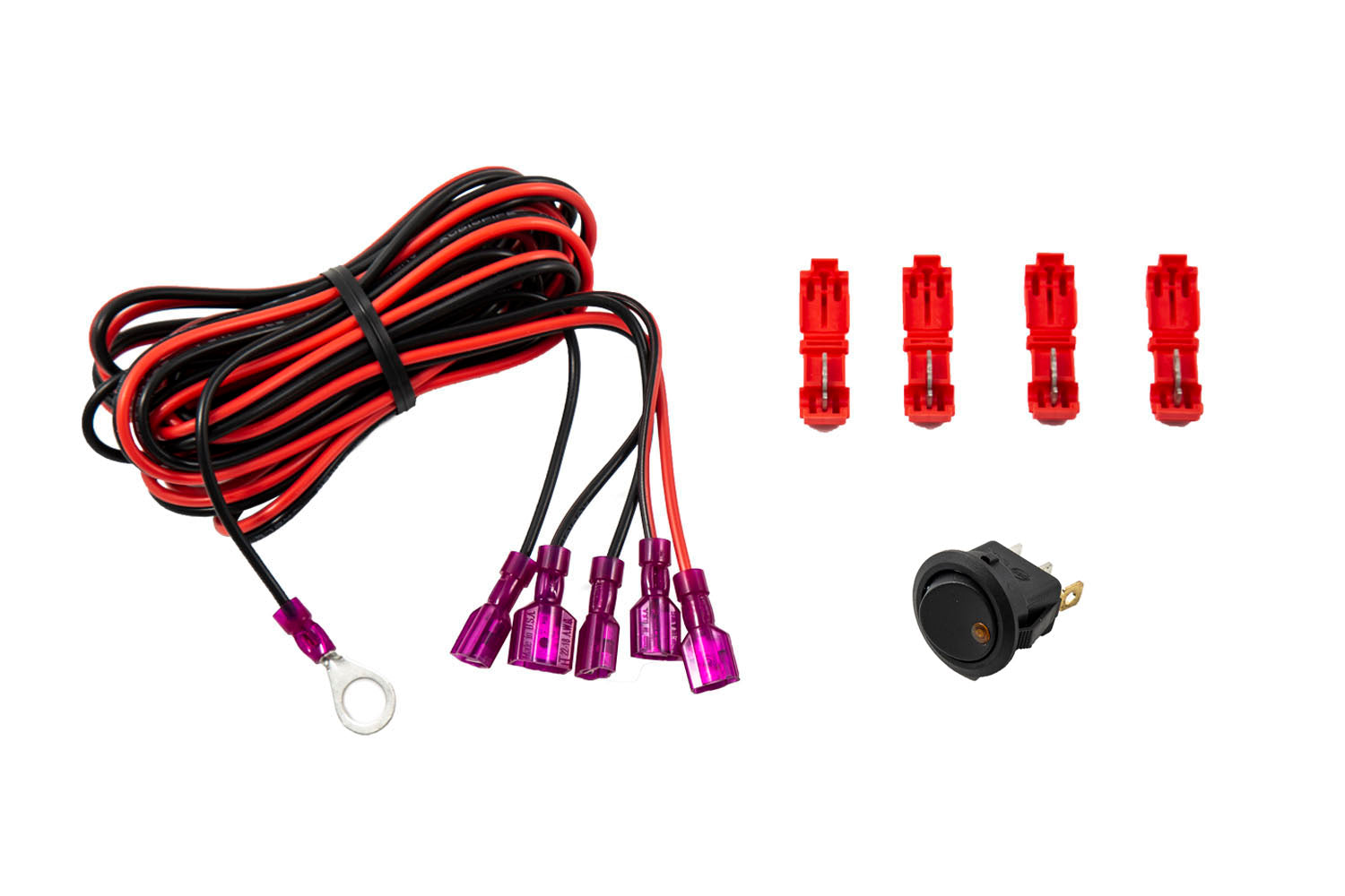 Add-on LED Switch Kit Amber Diode Dynamics