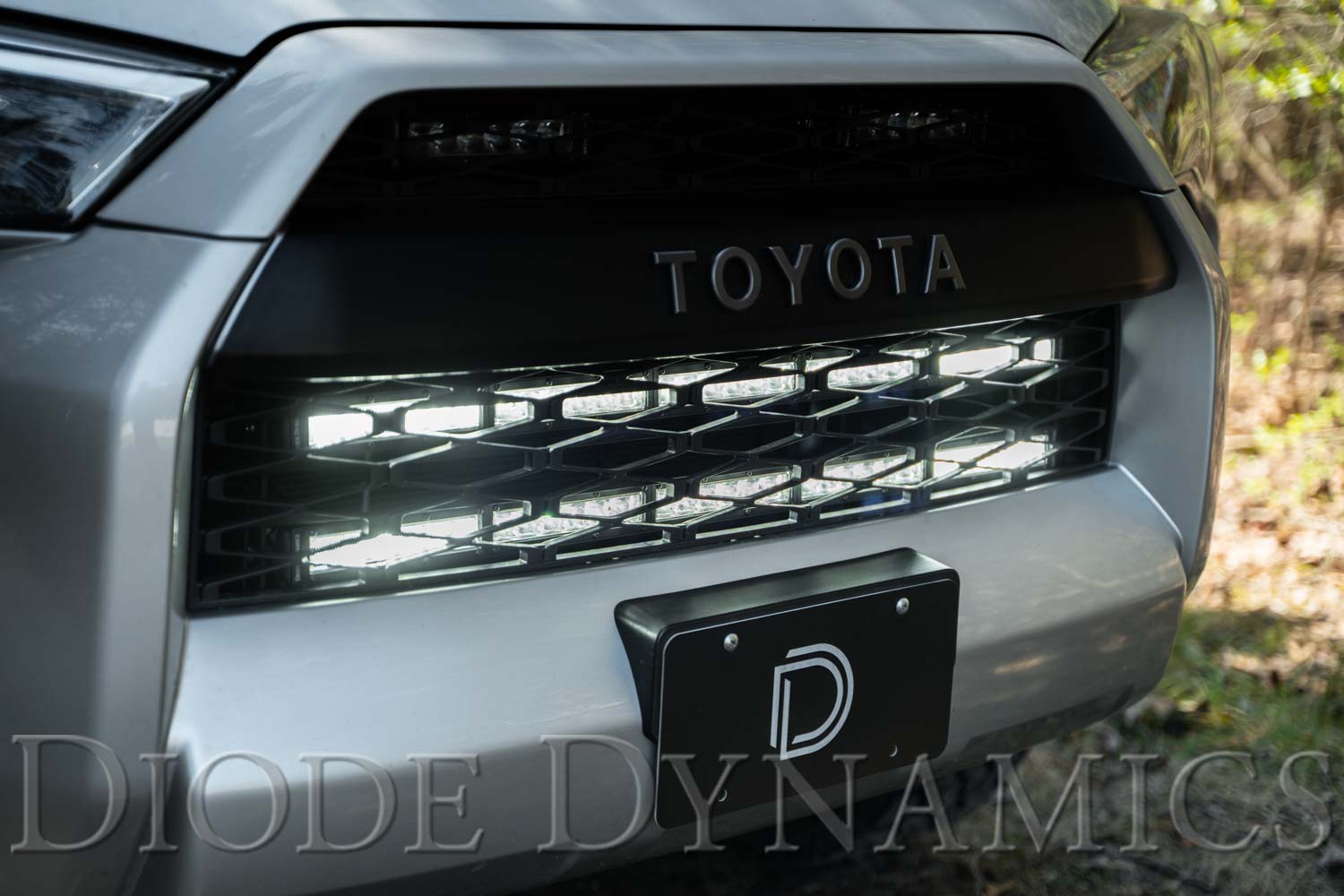 SS30 Single Stealth Lightbar Kit For 2014-2019 Toyota 4Runner Amber Driving