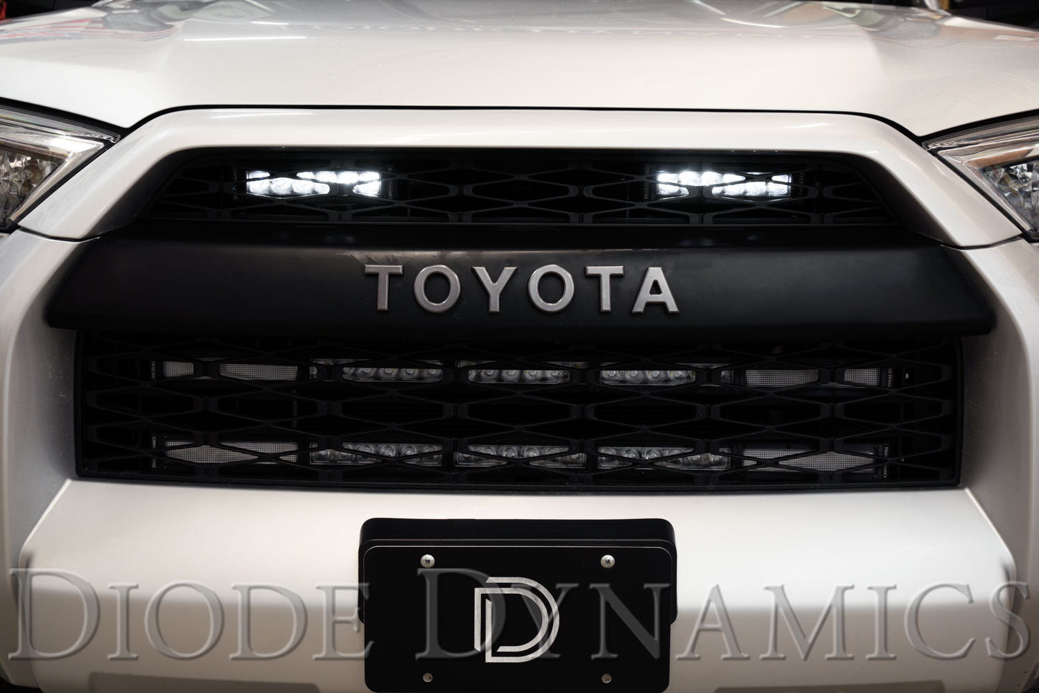 SAE/DOT LED Lightbar Kit For 2014-2021 Toyota 4Runner SAE/DOT White Driving