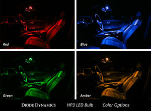 194 LED Bulb HP3 LED Amber Pair Diode Dynamics