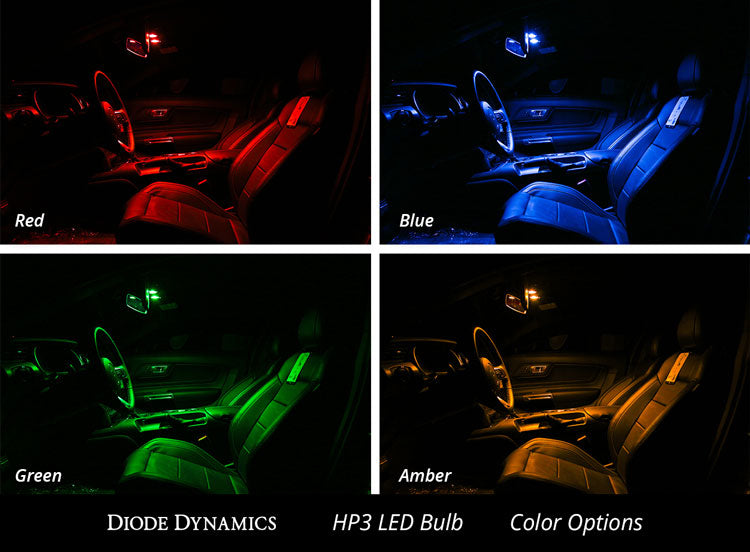 194 LED Bulb HP3 LED Blue Pair Diode Dynamics