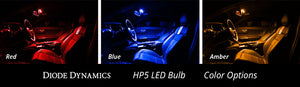 194 LED Bulb HP5 LED Amber Pair Diode Dynamics
