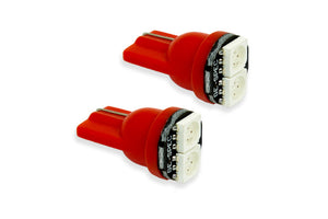 194 LED Bulb SMD2 LED Red Pair Diode Dynamics