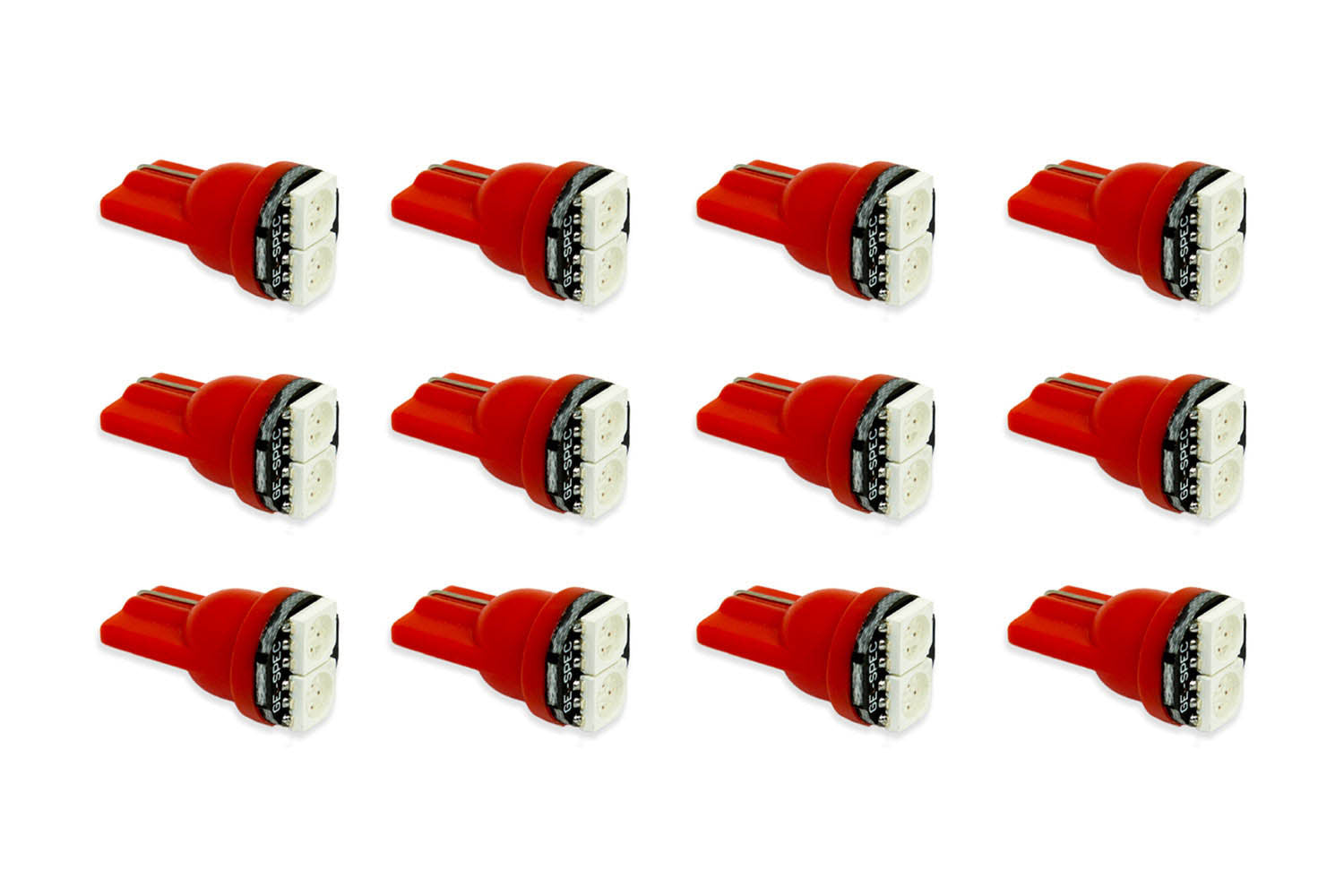 194 LED Bulb SMD2 LED Red Set of 12 Diode Dynamics