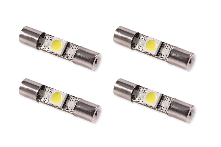28mm SMF1 LED Bulb Cool White Set of 4 Diode Dynamics