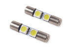 Load image into Gallery viewer, 28mm SMF2 LED Bulb Cool White Pair Diode Dynamics
