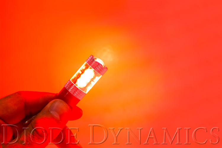 3157 LED Bulb XP80 LED Red Pair Diode Dynamics