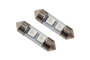 31mm SMF2 LED Bulb Red Pair Diode Dynamics