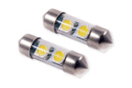 Load image into Gallery viewer, 31mm SMF2 LED Bulb Cool White Pair Diode Dynamics
