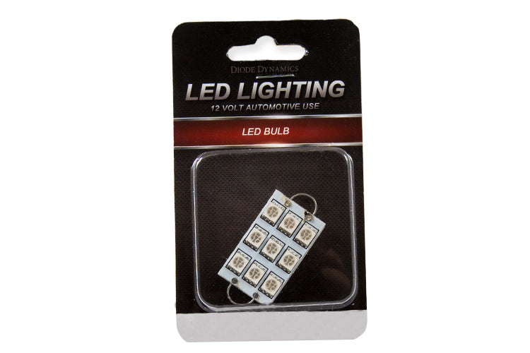 44mm SML9 LED Bulb Red Pair Diode Dynamics