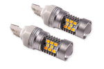 Load image into Gallery viewer, 7443 LED Bulb HP24 LED Cool White Switchback Pair Diode Dynamics
