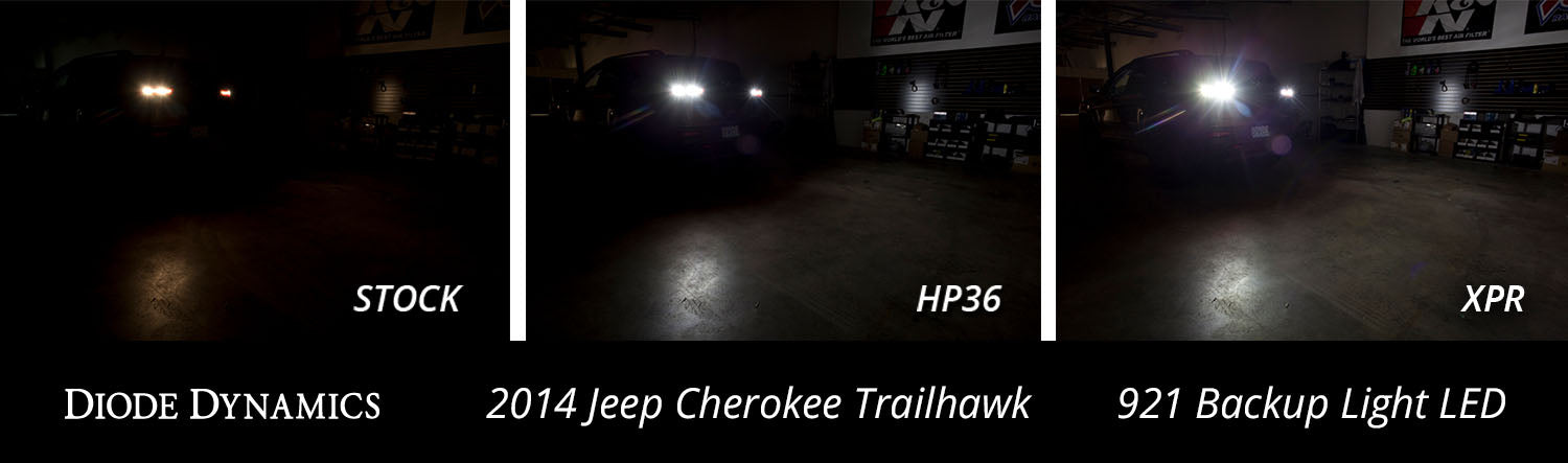 Backup LEDs for 2014-2021 Jeep Cherokee (pair), HP36 (210 lumens)