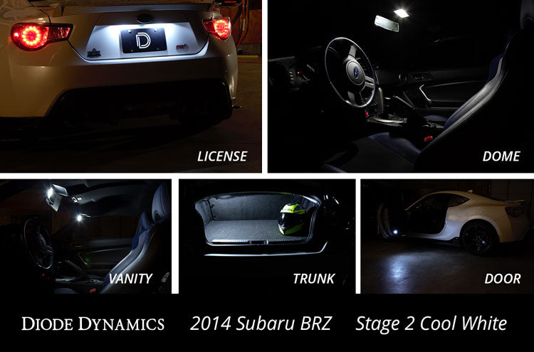 Subaru BRZ Interior Kit Stage 1 Blue Diode Dynamics