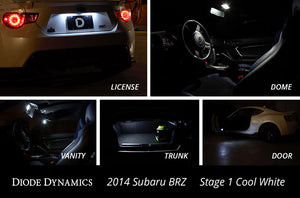 Subaru BRZ Interior Kit Stage 1 Red Diode Dynamics