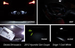 Load image into Gallery viewer, 2010-2016 Hyundai Genesis Coupe Interior Kit Stage 1 Cool White Diode Dynamics
