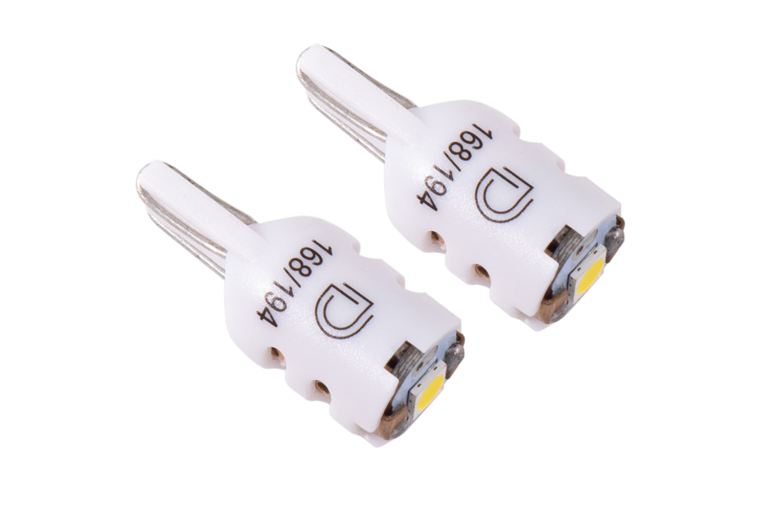 194 LED Bulb HP5 LED Pure White Short Pair Diode Dynamics