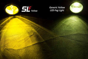 9006 SLF LED Bulb Yellow Pair Diode Dynamics
