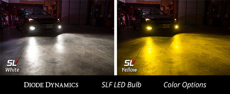 9006 SLF LED Bulb Yellow Single Diode Dynamics