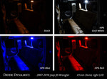 Load image into Gallery viewer, Wrangler JK 4dr Interior Kit Stage 1 Blue Diode Dynamics
