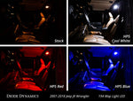 Load image into Gallery viewer, Wrangler JK 4dr Interior Kit Stage 1 Red Diode Dynamics
