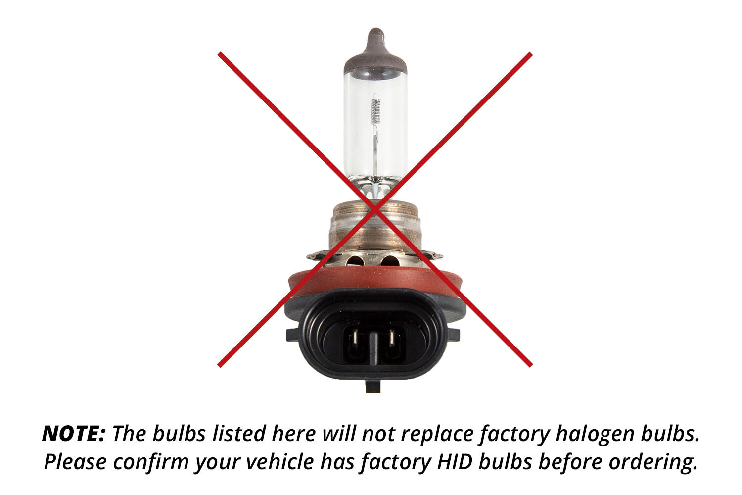 Replacement OEM HID Bulbs for 2017-2018 Hyundai Elantra Pair 4300K Diode Dynamics