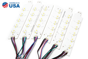 2015-2016 Ford Mustang RGBWA DRL LED Boards (USDM) Diode Dynamics
