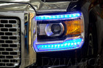 Load image into Gallery viewer, 2014-2016 GMC Sierra RGBW DRL LED Boards Diode Dynamics
