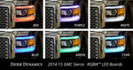 Load image into Gallery viewer, 2014-2016 GMC Sierra RGBW DRL LED Boards Diode Dynamics
