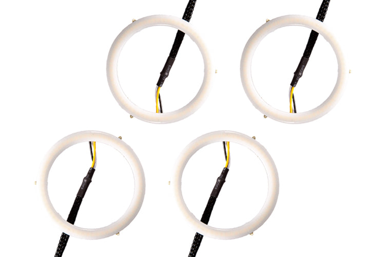 Halo Lights LED 70mm White Four Diode Dynamics