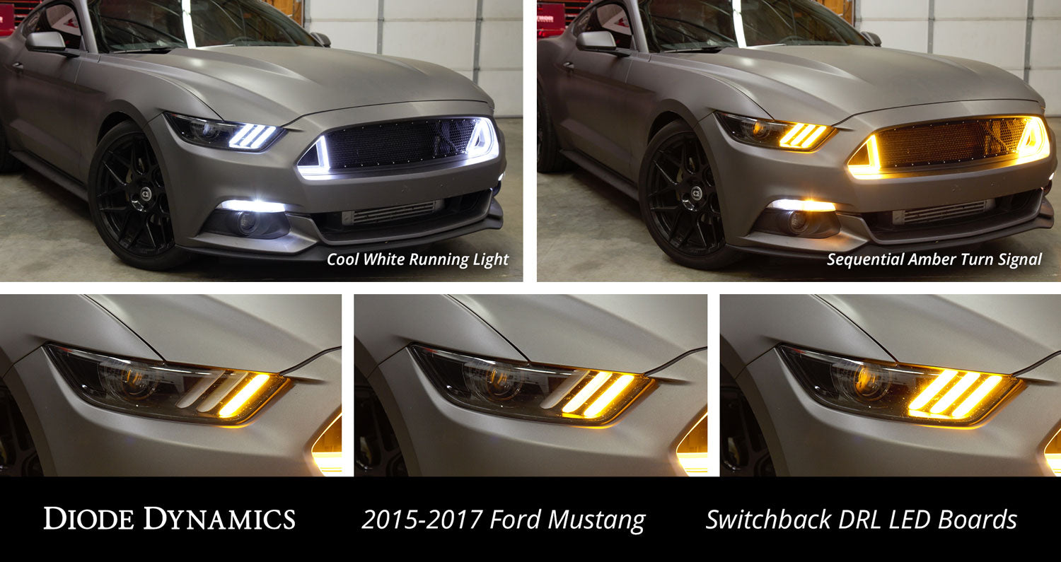 Mustang 2015 Switchback LED Boards USDM Diode Dynamics