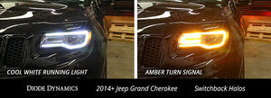 Switchback LED Halos for 2014-2021 Jeep Grand Cherokee