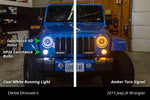 Load image into Gallery viewer, Halo Lights LED 185mm Switchback Pair Diode Dynamics
