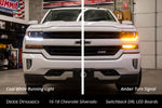 Load image into Gallery viewer, Silverado 2016-2018 Amber DRL Boards Diode Dynamics
