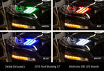 Load image into Gallery viewer, RGBW DRL LED Boards for 2018-2021 Ford Mustang
