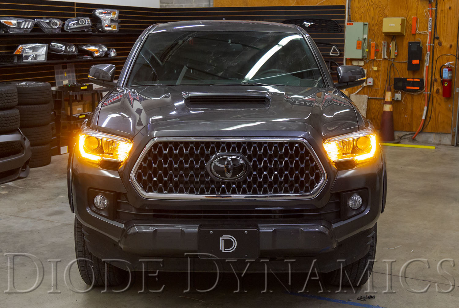 Tacoma 2016-2019 Pro-Series Amber DRL Boards Diode Dynamics