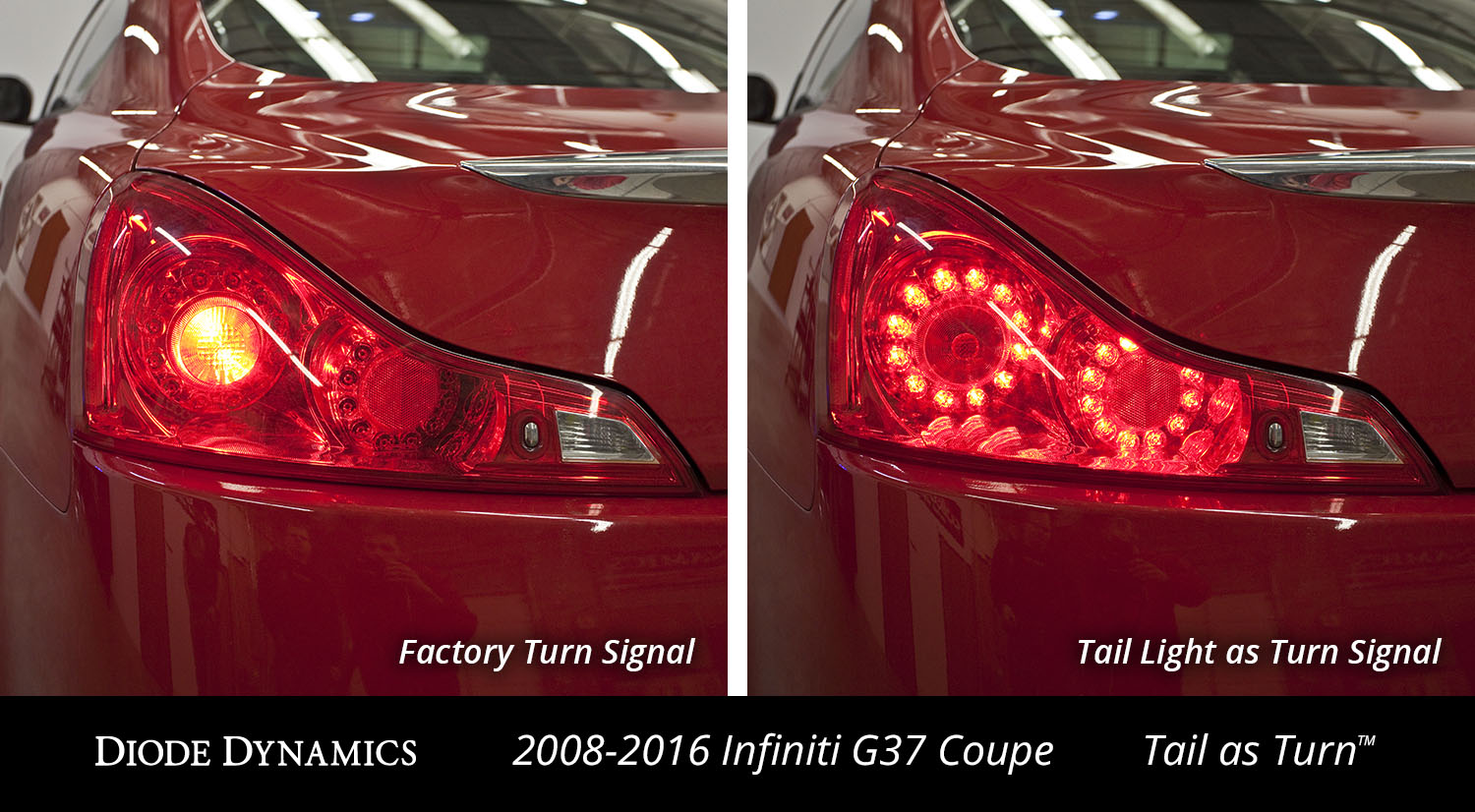 G35/G37 Coupe Tail as Turn Kit Diode Dynamics