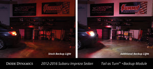 Impreza 12-16 Subaru Impreza Sedan Tail as Turn +Backup Module Diode Dynamics