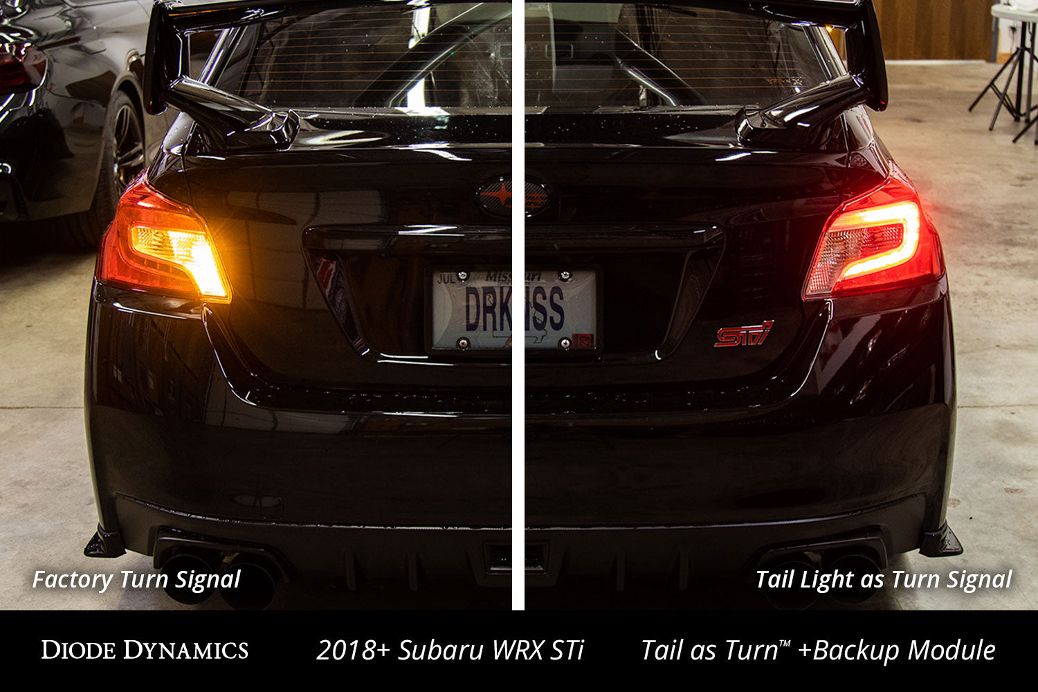 Tail as Turn Kit w/ Backup for 2015-2021 Subaru WRX / STi, Stage 1