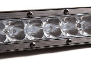 12 Inch LED Light Bar  Single Row Straight Clear Driving Each Stage Series Diode Dynamics