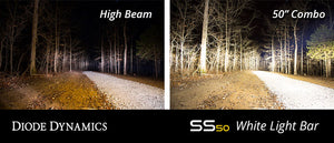 50 Inch LED Light Bar White Driving Diode Dynamics