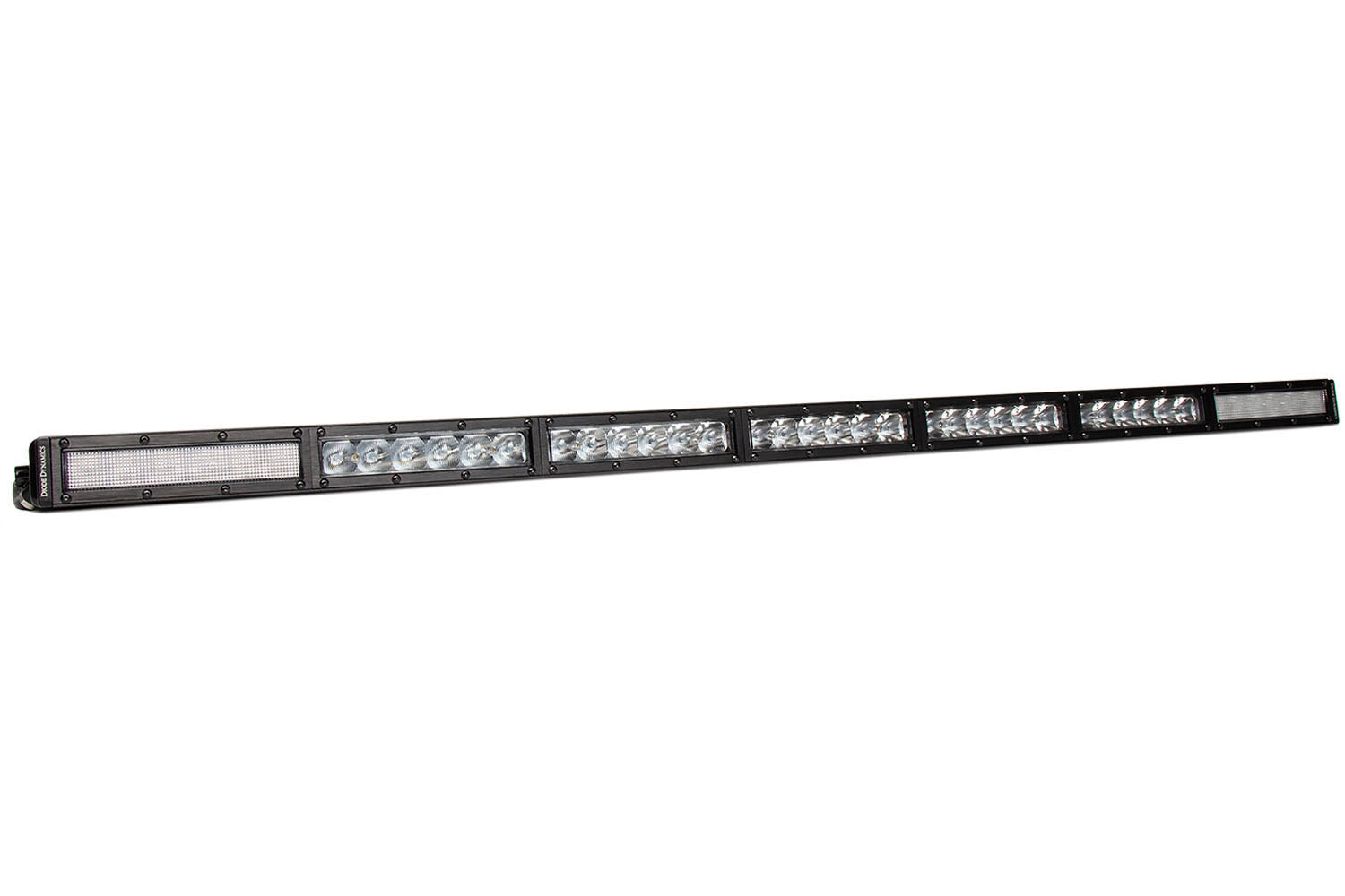 42 Inch LED Light Bar  Single Row Straight Clear Combo Each Stage Series Diode Dynamics