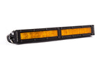 Load image into Gallery viewer, 12 Inch LED Light Bar  Single Row Straight Amber Wide Each Stage Series Diode Dynamics

