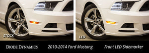Mustang 2010 LED Sidemarkers Amber/Red Set Diode Dynamics