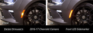 LED Sidemarkers for 2016-2021 Chevrolet Camaro, Smoked (set)