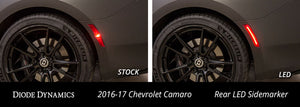 LED Sidemarkers for 2016-2021 Chevrolet Camaro, Smoked (set)