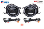 Load image into Gallery viewer, Elite Series Fog Lamps for 2013-2021 Toyota Tacoma Pair Cool White 6000K Diode Dynamics
