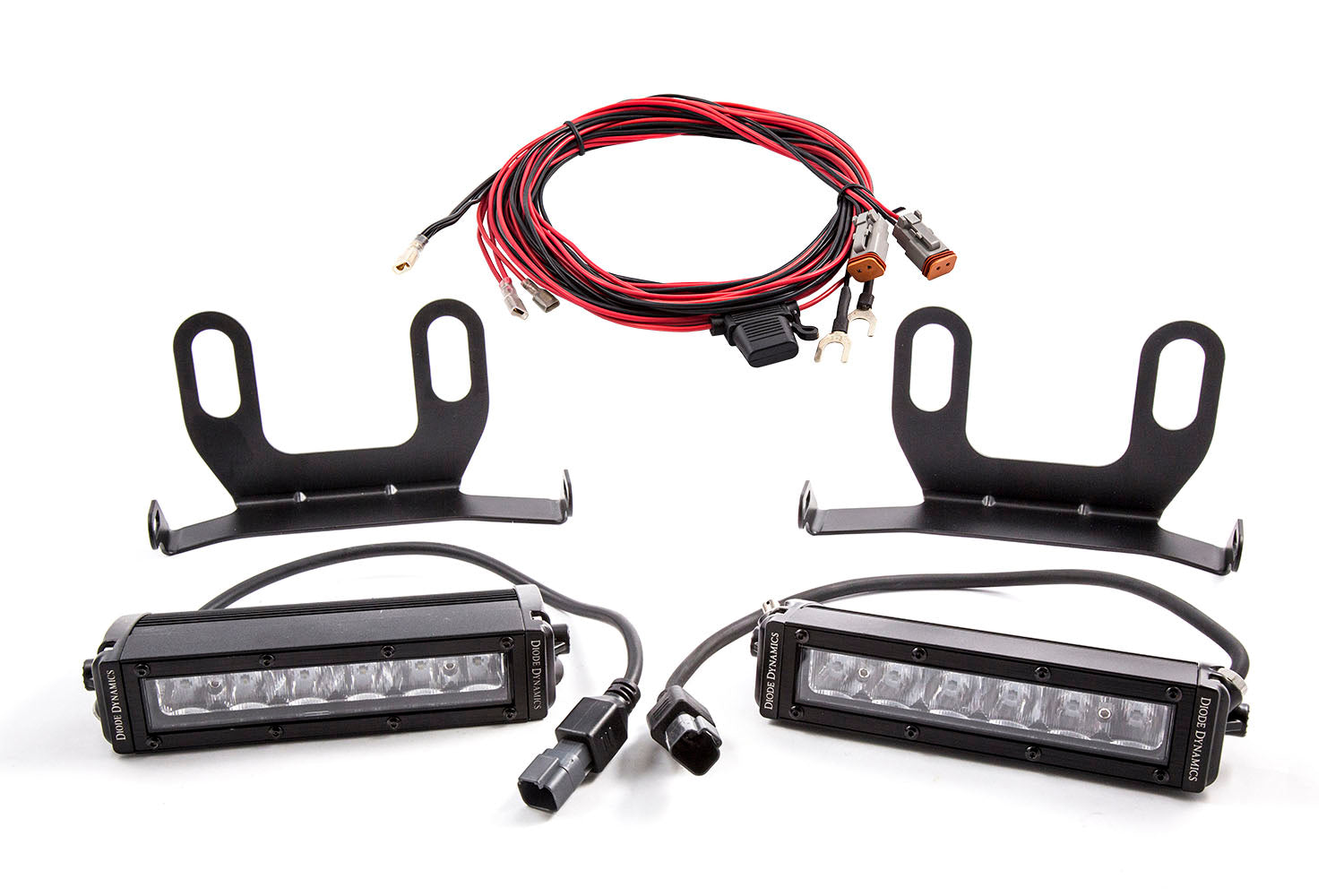 Ram 2013 Standard Stage Series 6 Inch Kit Amber Driving Diode Dynamics