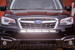 Load image into Gallery viewer, 30 Inch LED Light Bar  Single Row Straight Amber Flood Each Stage Series Diode Dynamics
