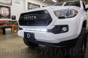SS30 Stealth Lightbar Kit for 2016-2021 Toyota Tacoma, White Driving